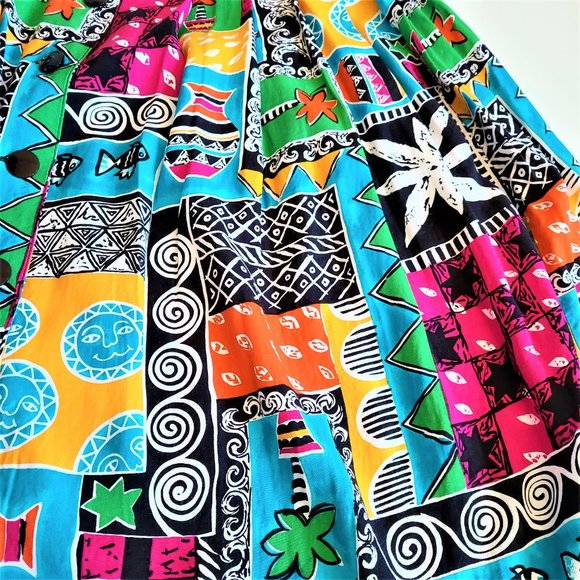 Eric Ryan Sport vintage button front high waisted skirt - Picture 11 of 14